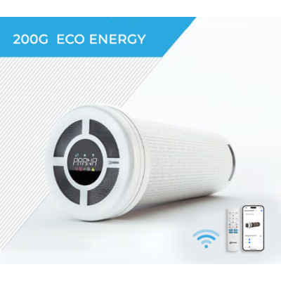 Припливно-витяжна система вентиляції з рекуперацією тепла PRANA 200G ECO ENERGY Припливно-витяжна система вентиляції з рекуперацією тепла PRANA 200G ECO ENERGY