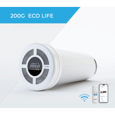 Припливно-витяжна система вентиляції з рекуперацією тепла PRANA 200G ECO LIFE Припливно-витяжна система вентиляції з рекуперацією тепла PRANA 200G ECO LIFE